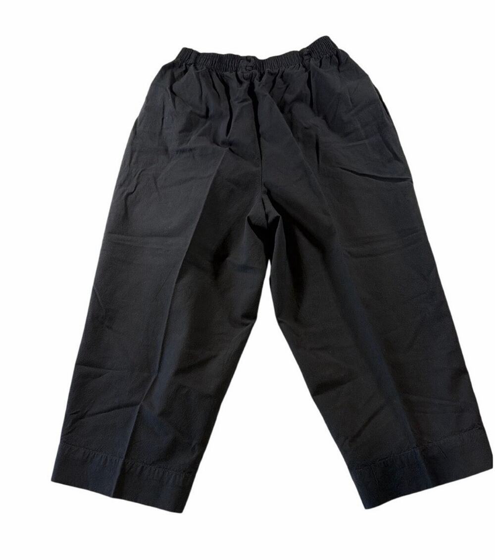 Erika & Co Women’s Capri Pants Vintage Black Large
